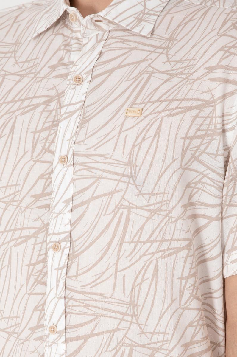 Erkek Taş Kısa Kollu Gömlek