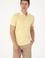 Erkek Slim Fit Polo Yaka Açık Haki Yıkamalı Basic Tişört