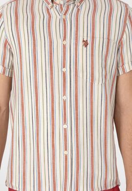 Erkek Kırmızı Kısa Kollu Gömlek - 50300196006