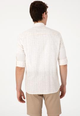 Erkek Taş Uzun Kollu Gömlek - 50300444016