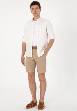 Erkek Taş Uzun Kollu Gömlek - 50300444016