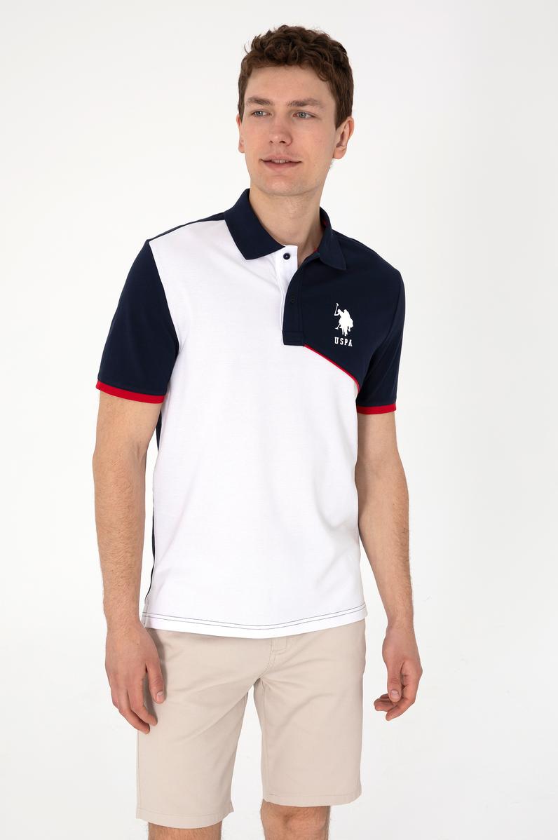 Erkek Regular Fit Polo Yaka Lacivert Tişört
