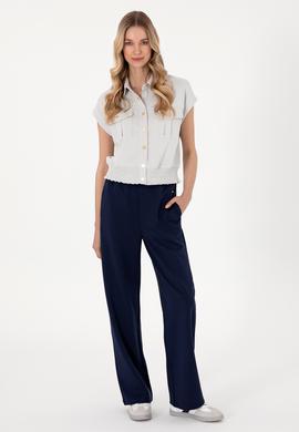 Kadın Lacivert Modal Karışımlı Eşofman Altı - 50305840026