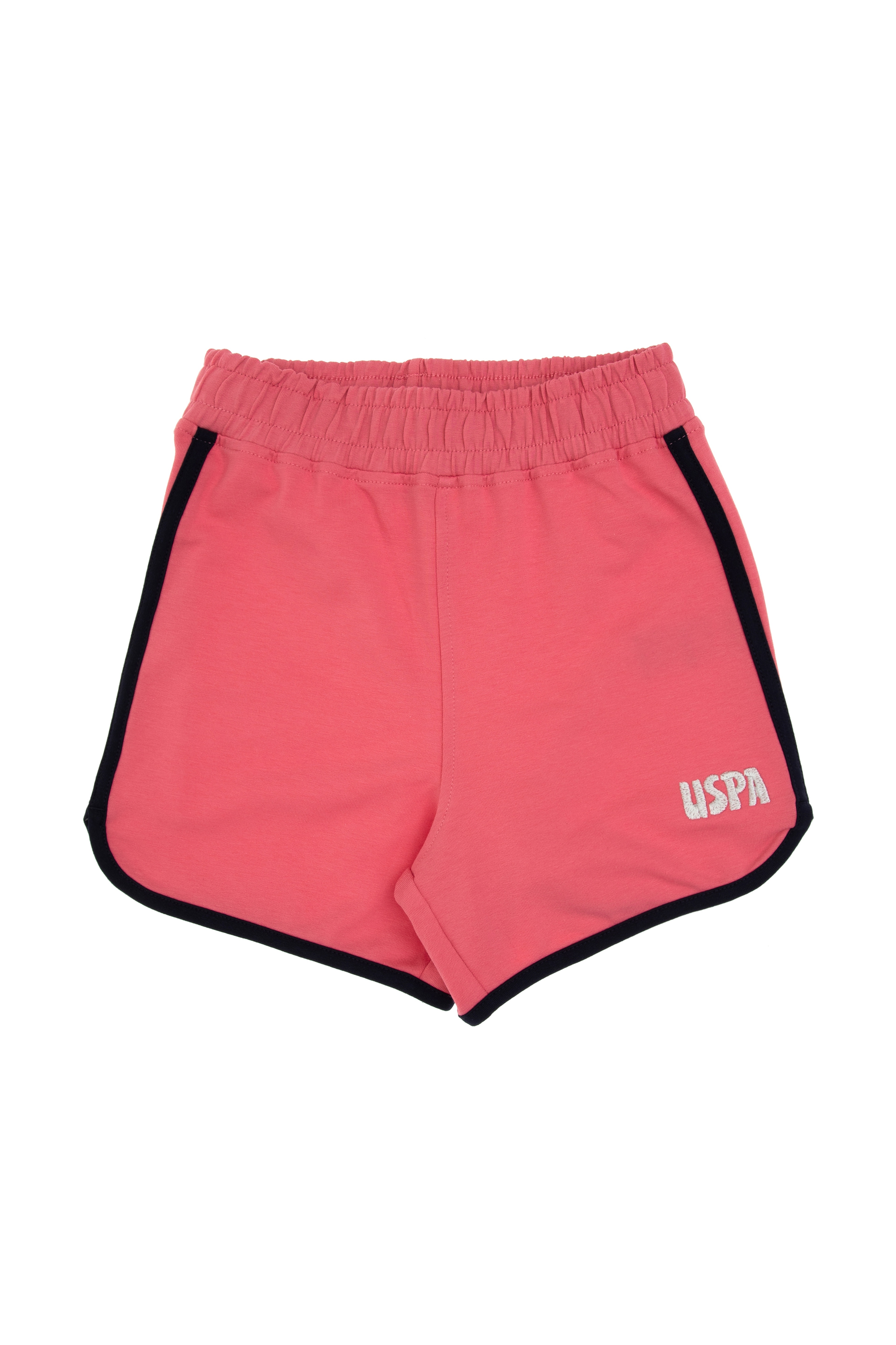 Kız Çocuk Pembe Regular Fit Örme Şort