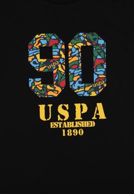 Erkek Çocuk Siyah Bisiklet Yaka Tişört - 50307268027