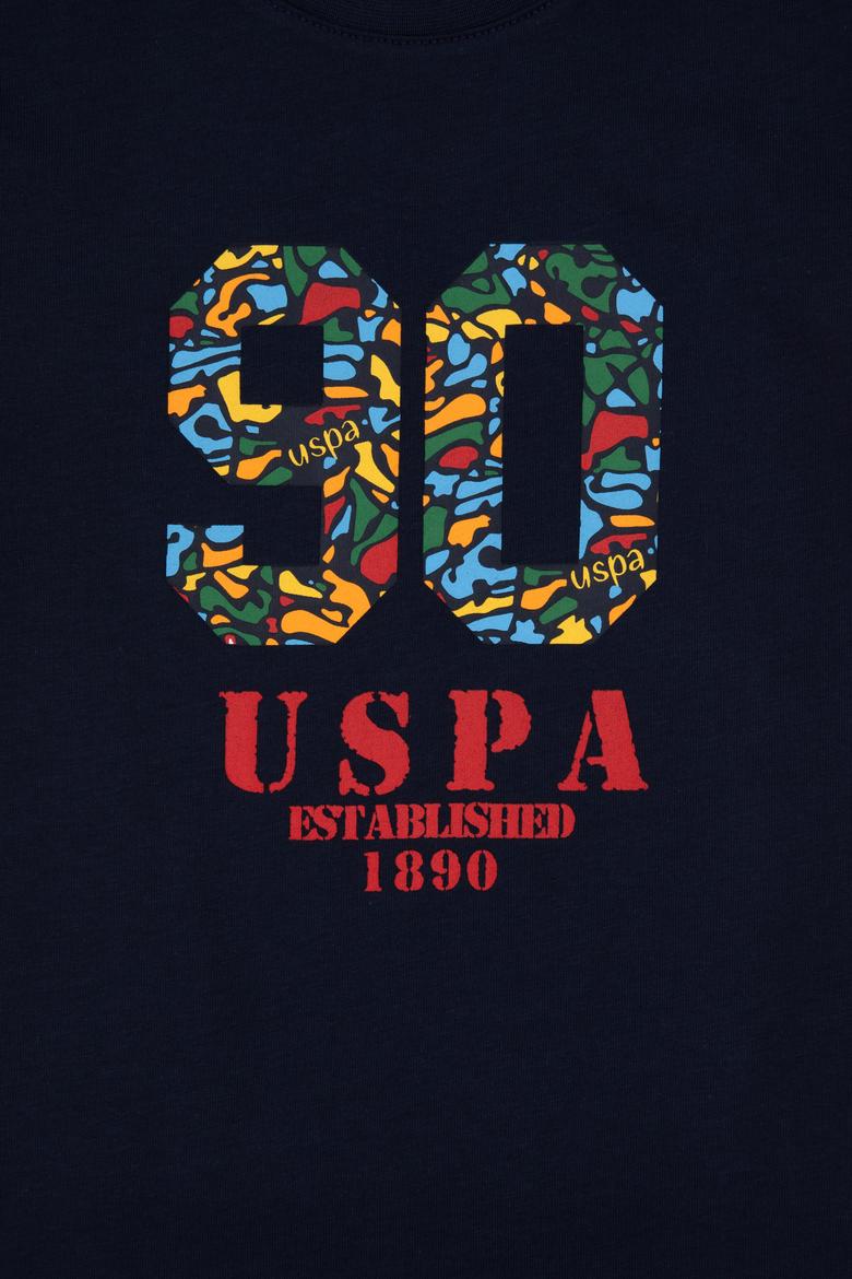 Erkek Çocuk Lacivert Bisiklet Yaka Tişört - 50307268049