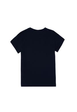 Erkek Çocuk Lacivert Bisiklet Yaka Tişört - 50307268049