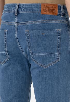 Erkek Mavi Straight Fit Jean Pantolon - 50308021058