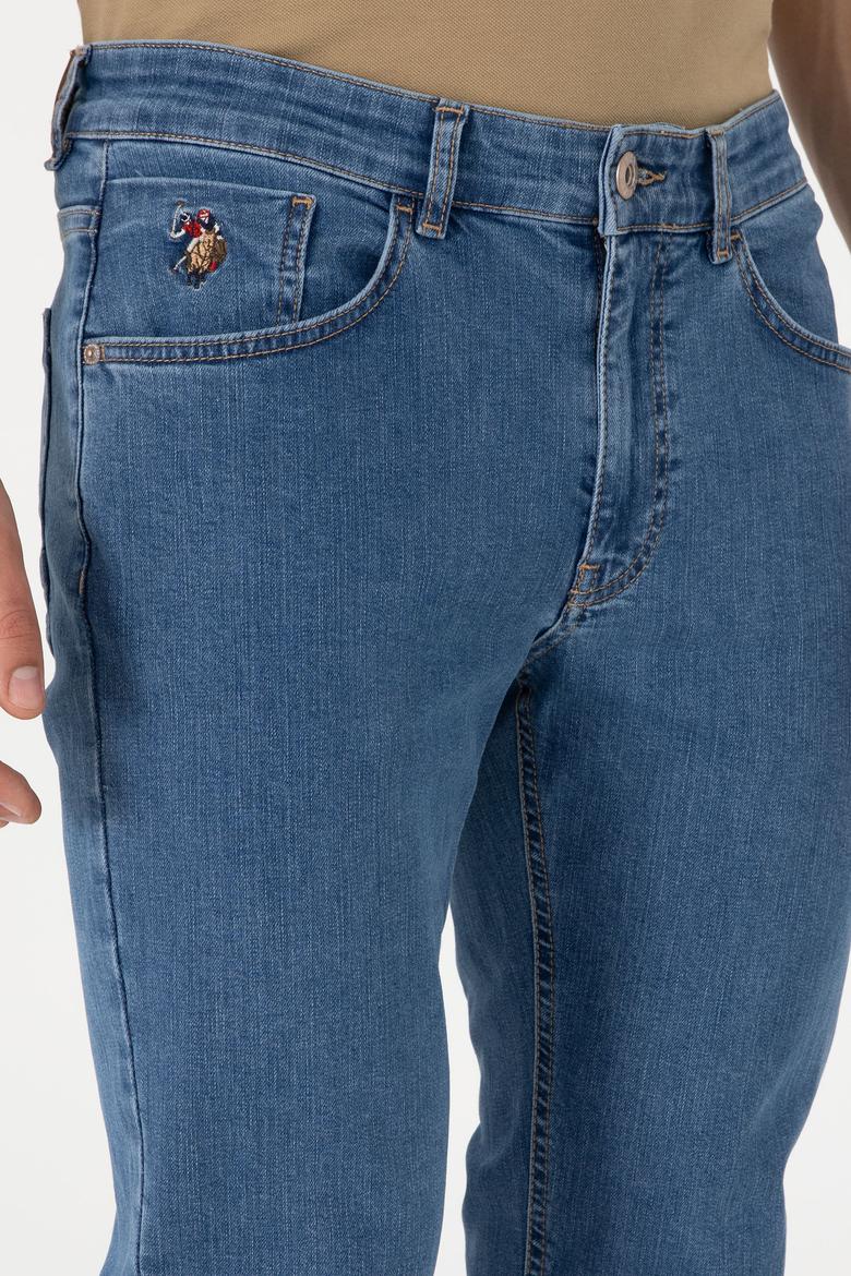 Erkek Mavi Straight Fit Jean Pantolon - 50308021058