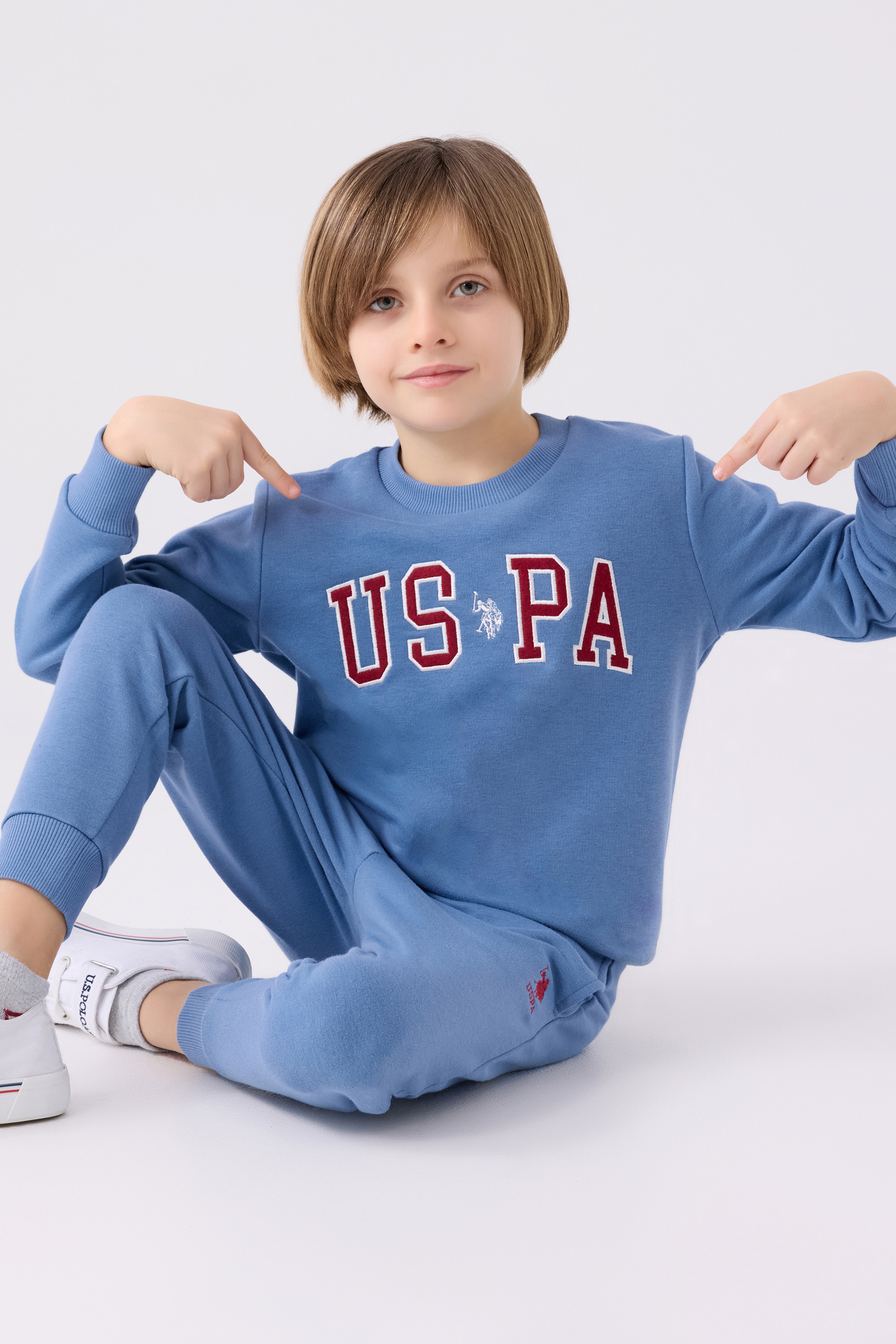 Erkek Çocuk Mavi Pijama Takımı - Image 2