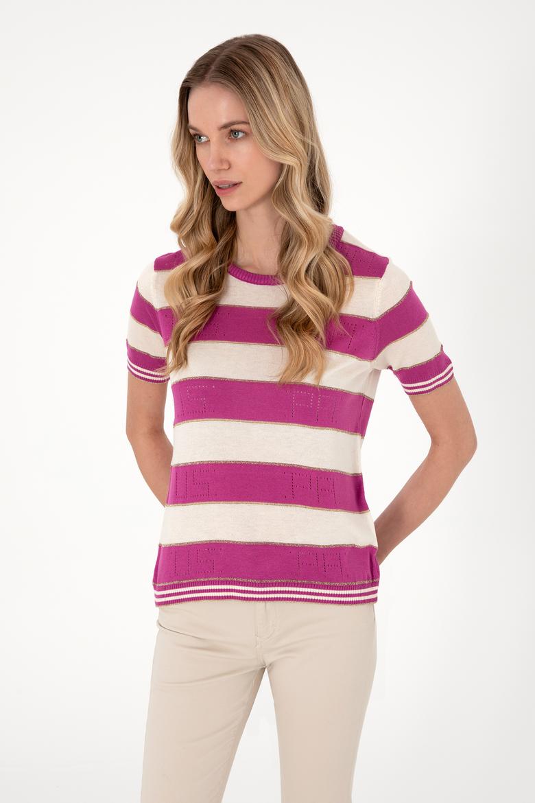 Kadın Pembe Kazak - 50299327003