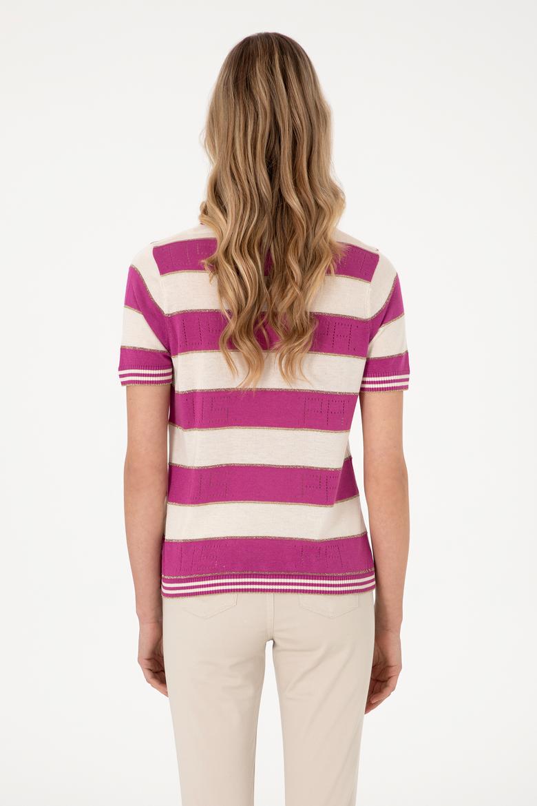 Kadın Pembe Kazak - 50299327003