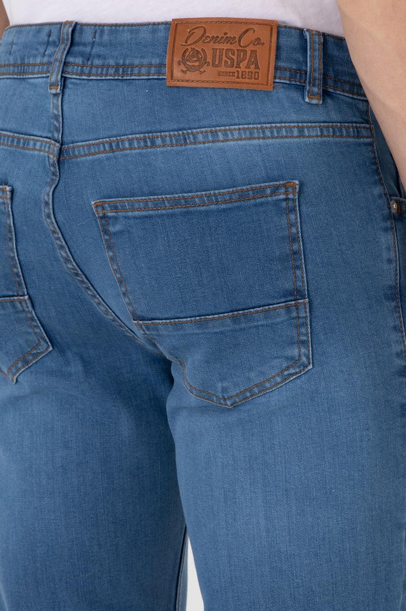 Erkek Açık Mavi Jean Pantolon