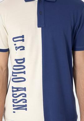 Erkek Regular Fit Polo Yaka Açık Lacivert Tişört - 50299841021