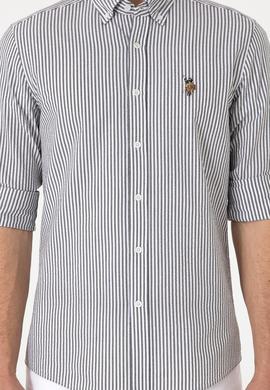 Erkek Koyu Haki Uzun Kollu Gömlek - 50299605018