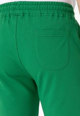 Erkek Yeşil Örme Şort - 50298062029