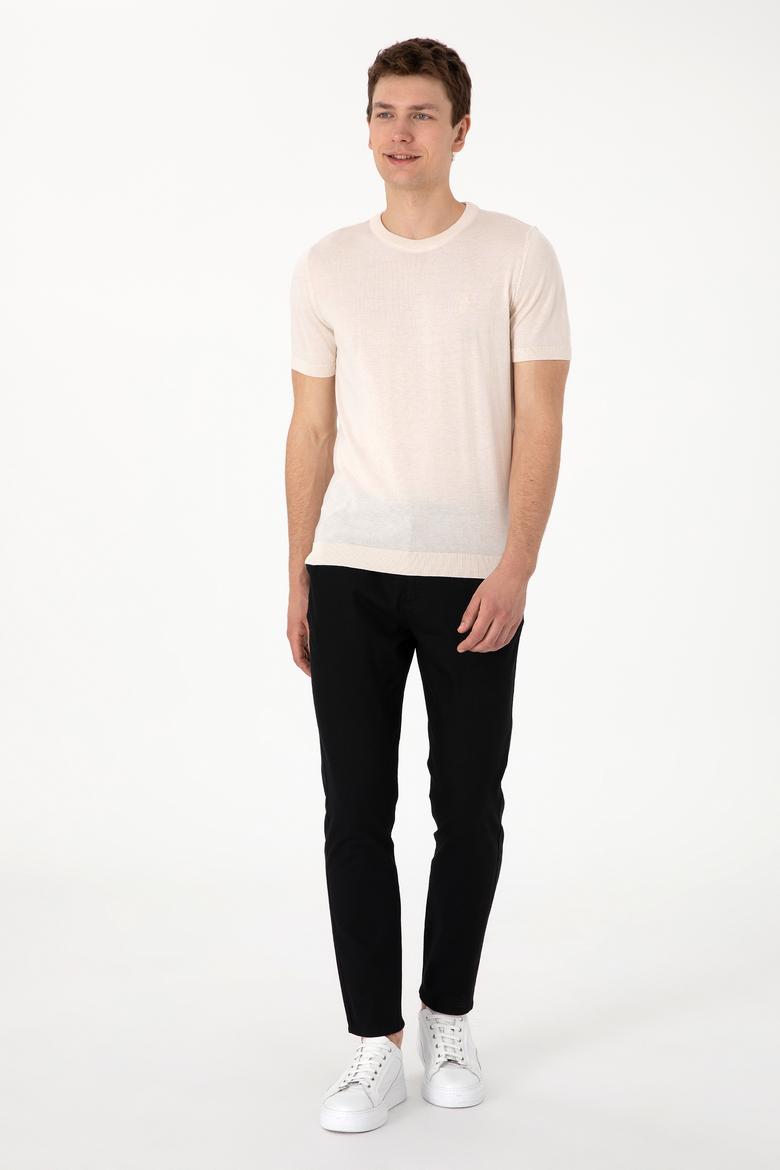 Erkek Siyah Kanvas Pantolon - 50300997144