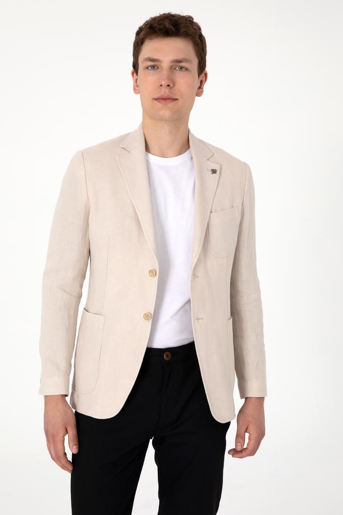 Erkek Koyu Bej Ceket