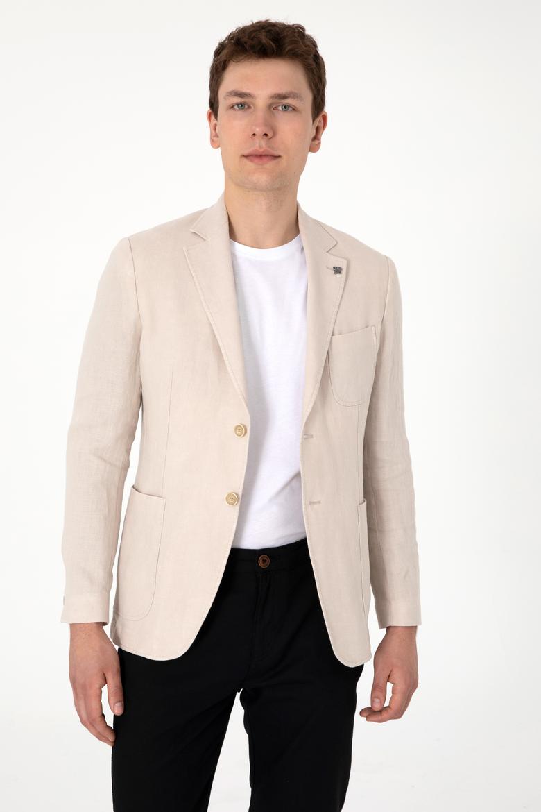 Erkek Koyu Bej Ceket