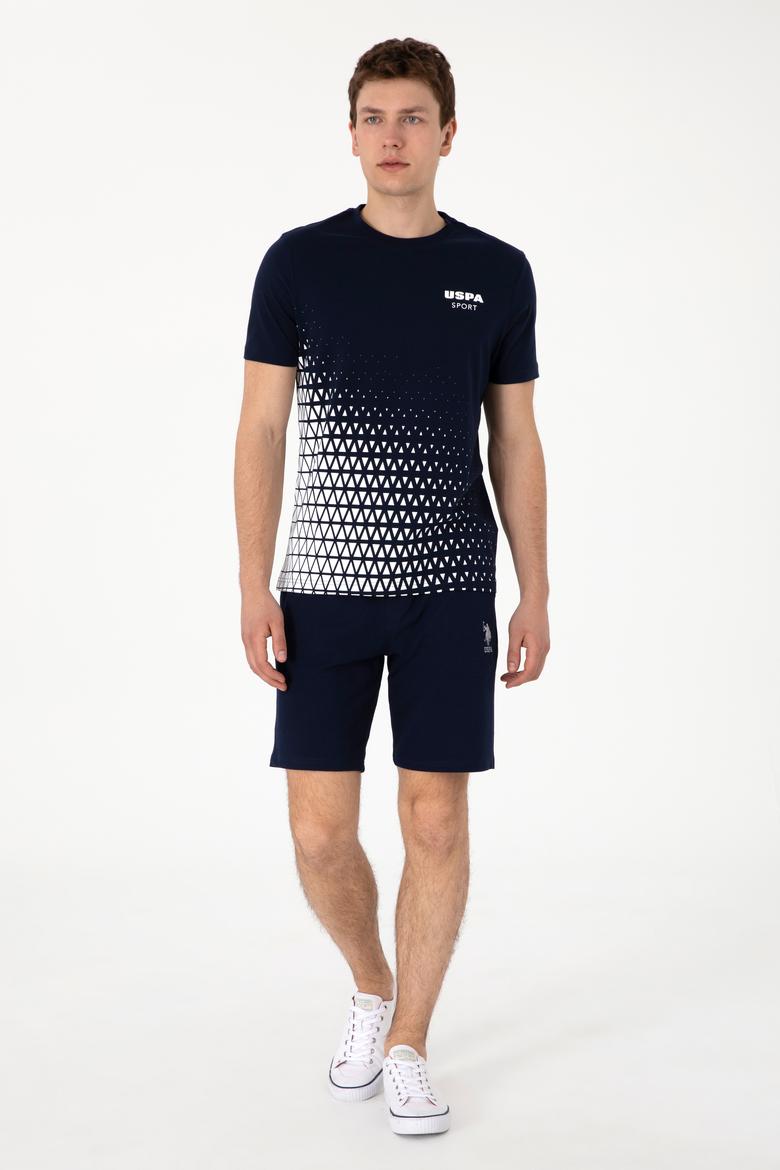 Erkek Lacivert Örme Şort - 50298062019