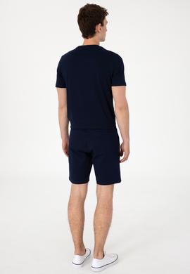 Erkek Lacivert Örme Şort - 50298062019