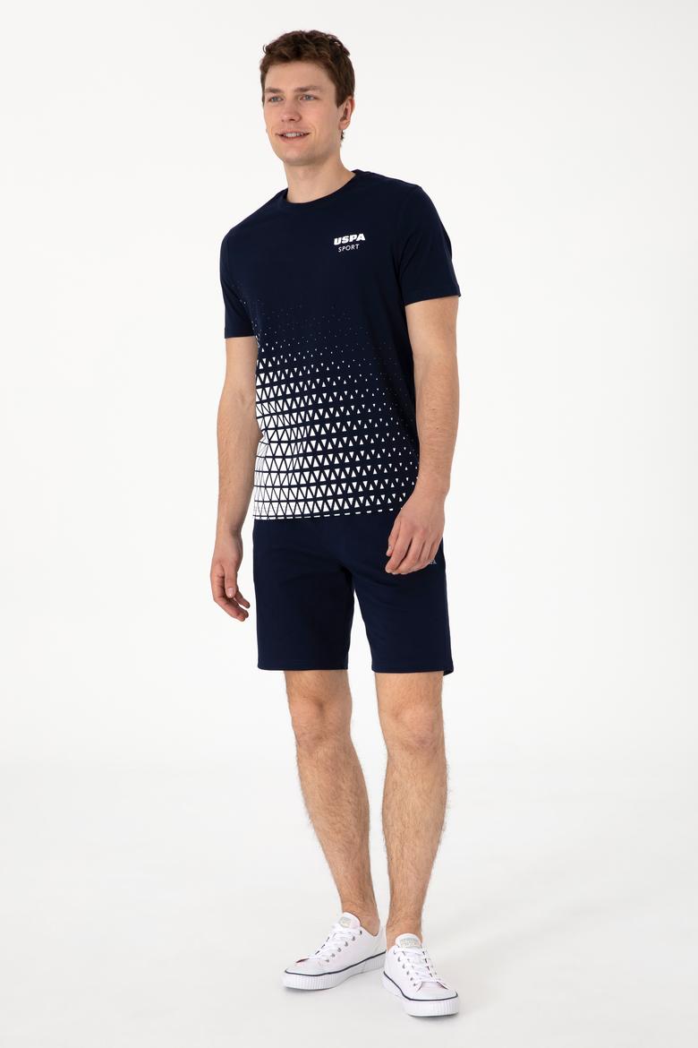 Erkek Lacivert Örme Şort