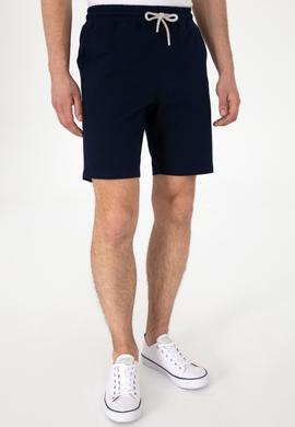 Erkek Lacivert Örme Şort - 50298062019