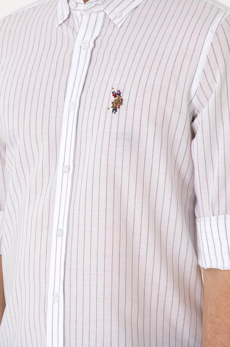 Erkek Beyaz Uzun Kollu Gömlek