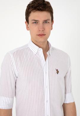 Erkek Beyaz Uzun Kollu Gömlek - 50299577006