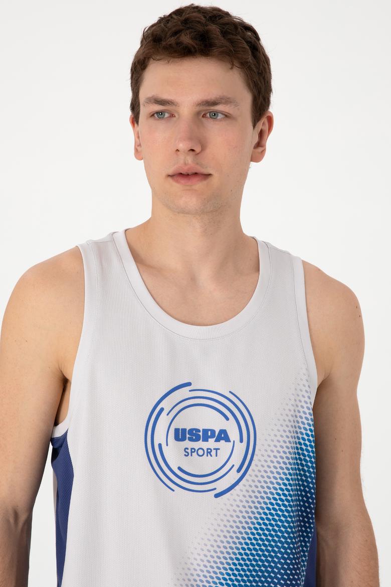 Erkek Regular Fit Bisiklet Yaka Açık Gri Tişört - 50299477007