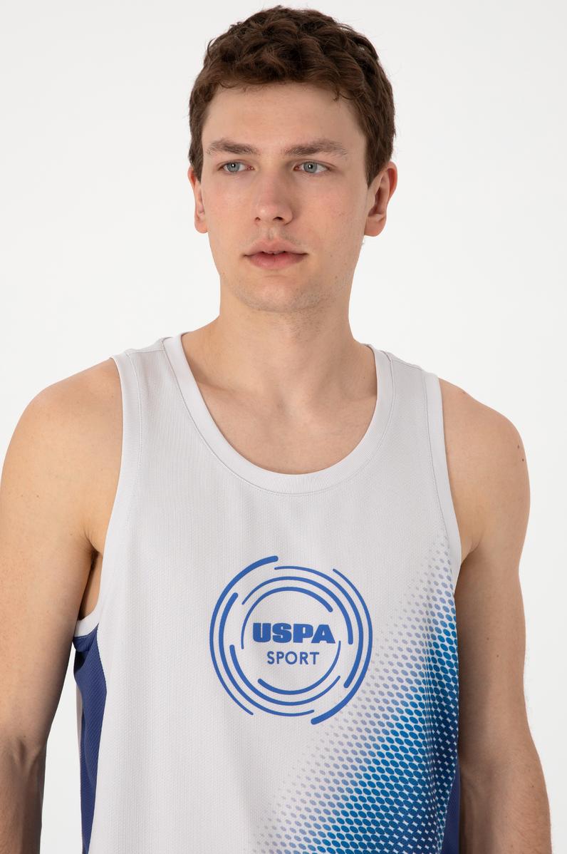 Erkek Regular Fit Bisiklet Yaka Açık Gri Tişört