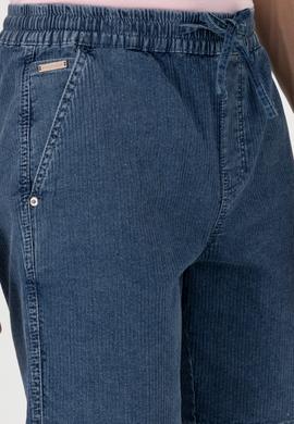 Erkek Mavi Jean Şort - 50304368006