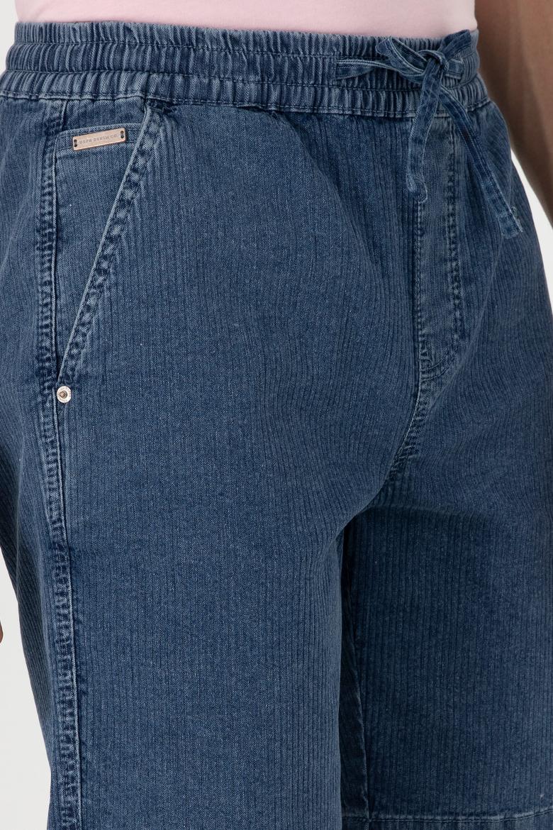 Erkek Mavi Jean Şort - 50304368006