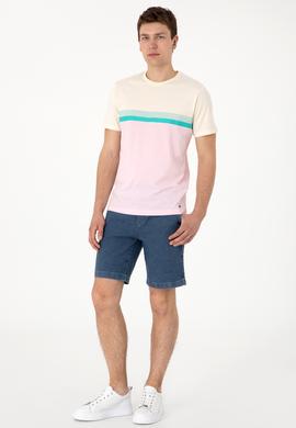 Erkek Mavi Jean Şort - 50304368006