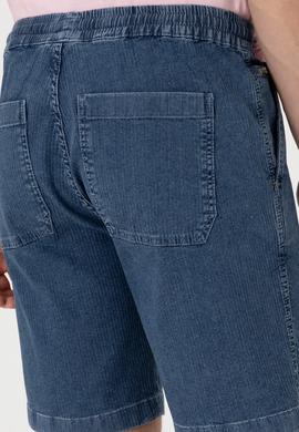 Erkek Mavi Jean Şort - 50304368006