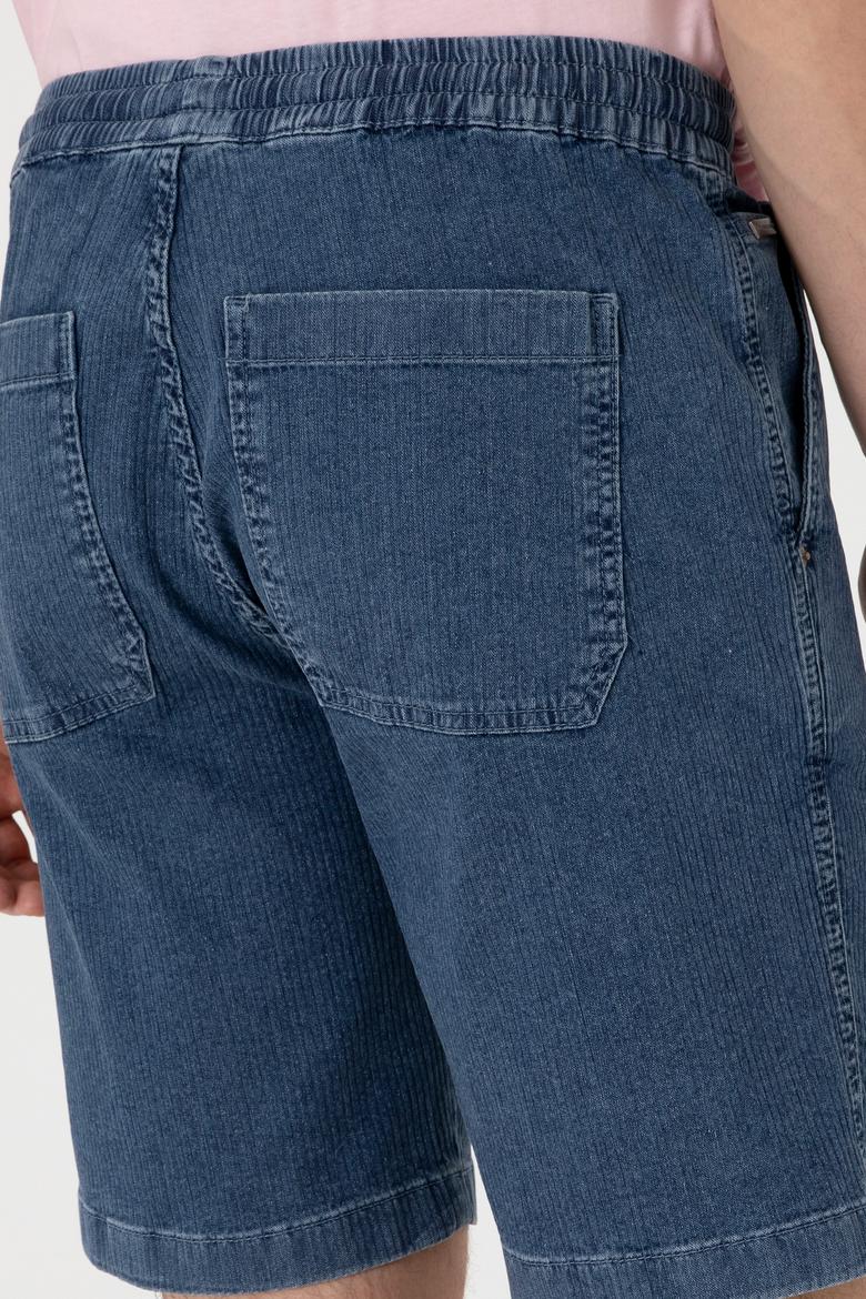 Erkek Mavi Jean Şort - 50304368006