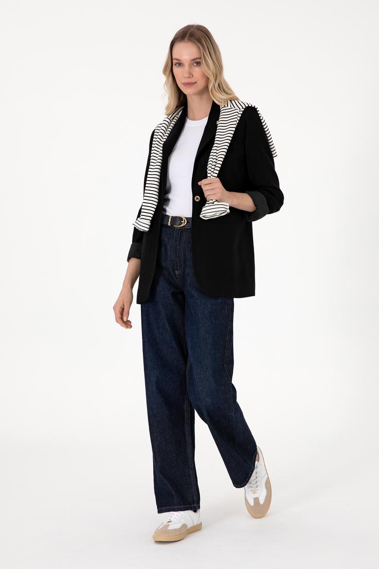 Kadın Siyah Ceket - 50301163040
