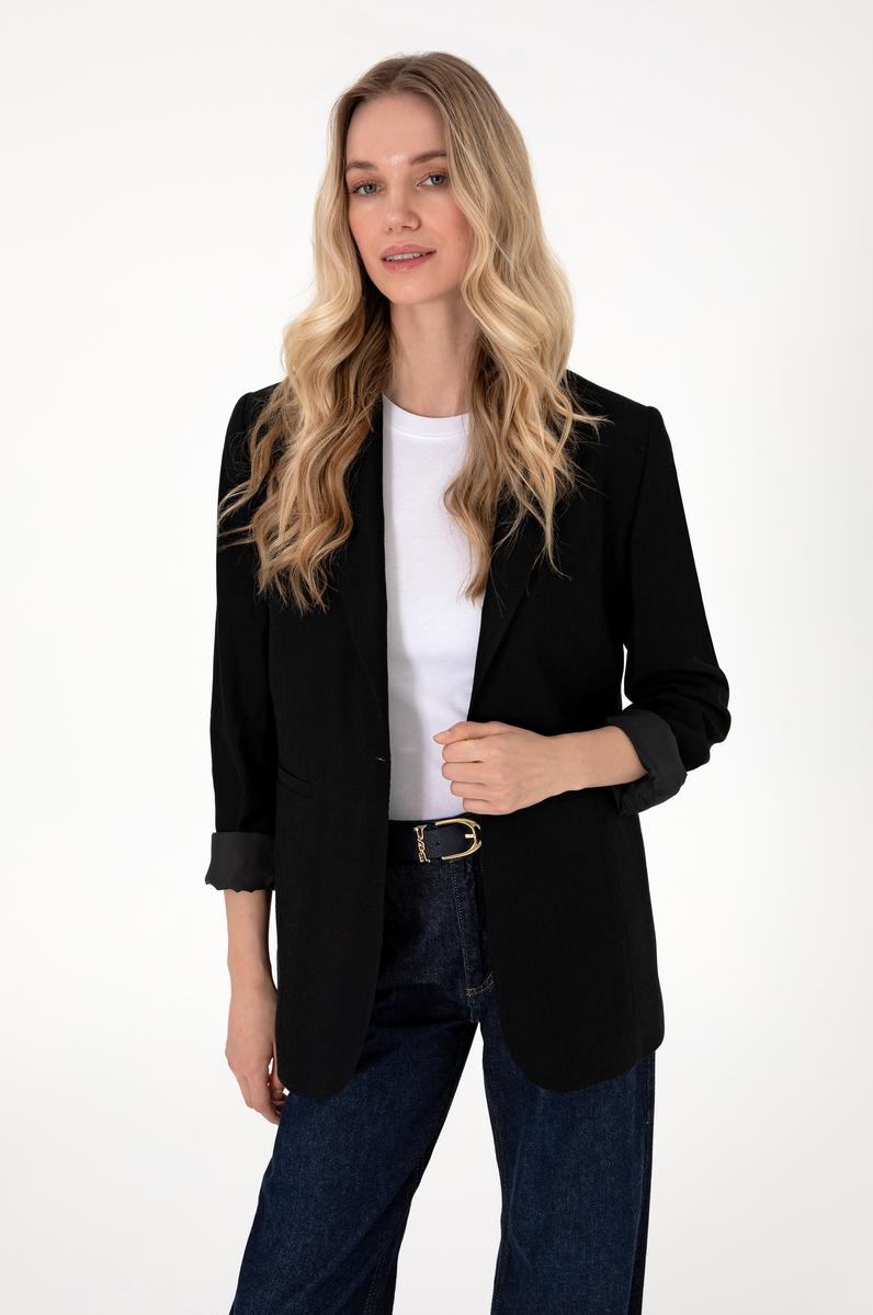 Kadın Siyah Ceket