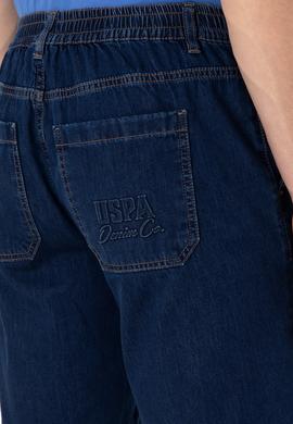 Erkek Eflatun Jean Şort - 50304320006