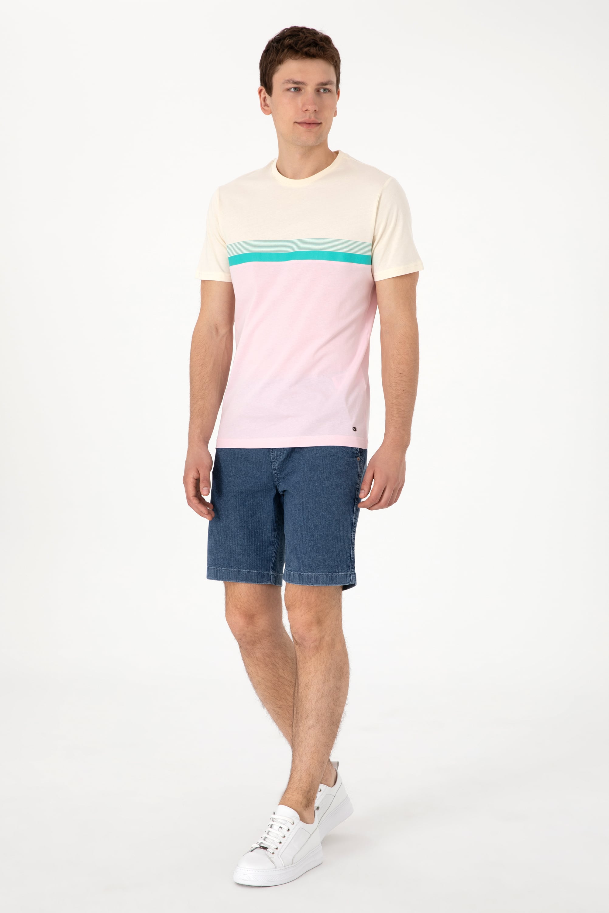 تی شرت یقه گرد رگولار مردانه یو اس پولو | U.S. Polo Assn. - تصویر 4