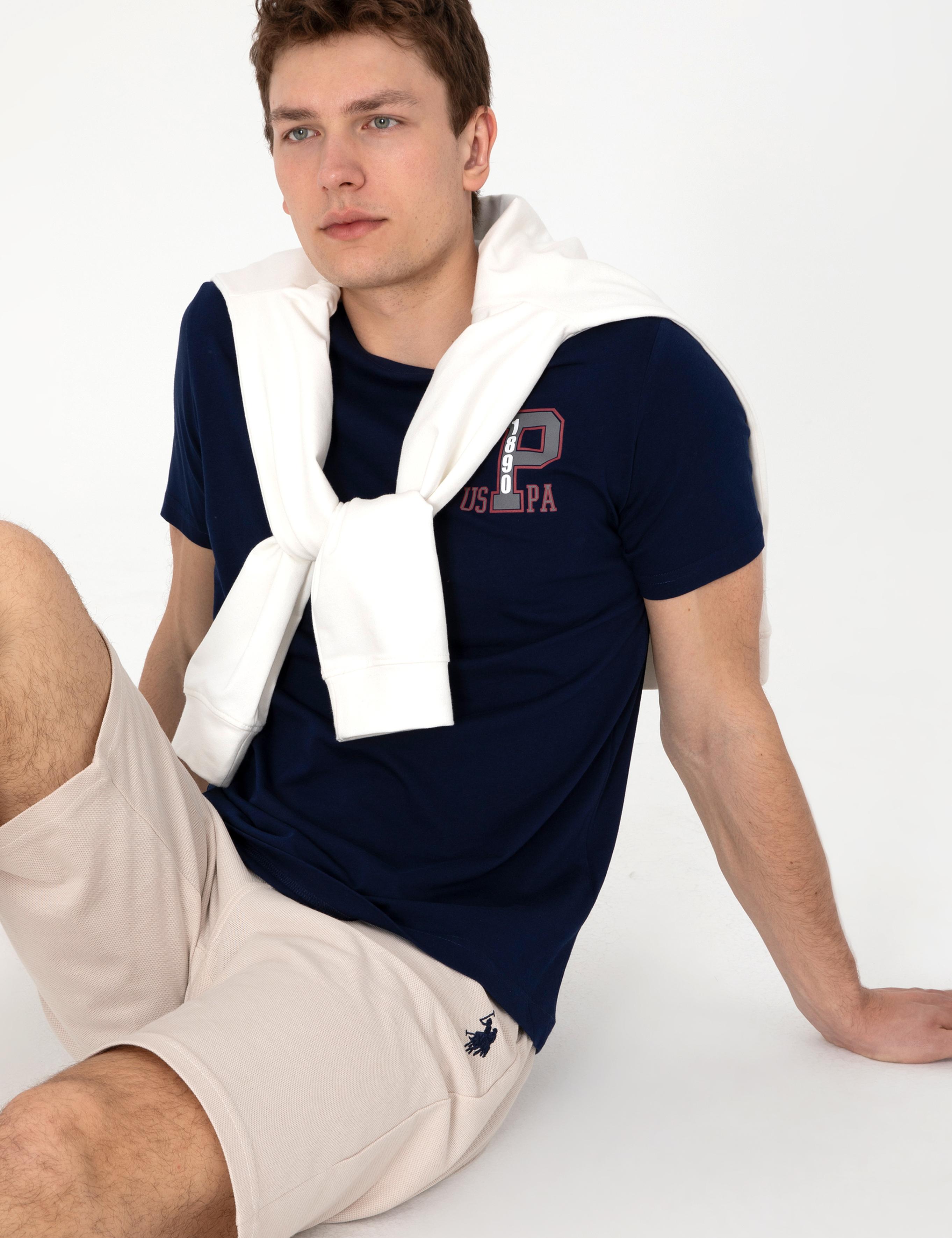 تی شرت یقه گرد رگولار مردانه یو اس پولو | U.S. Polo Assn. - تصویر 3