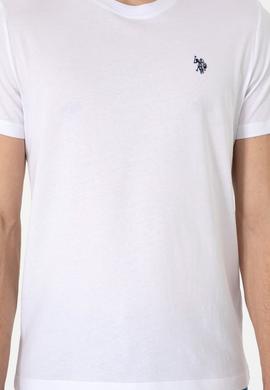 Erkek Regular Fit Bisiklet Yaka Beyaz Tişört - 50306913007