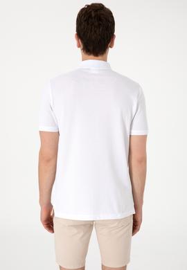 Erkek Regular Fit Polo Yaka Turuncu Tişört - 50300386026