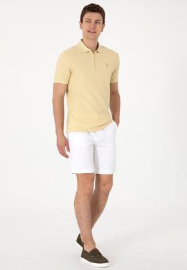 Erkek Regular Fit Polo Yaka Açık Haki Tişört - 50299601020