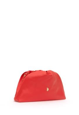 Kadın Nar Çiçeği Kuzu Derisi Kol Çantası - 50318231005