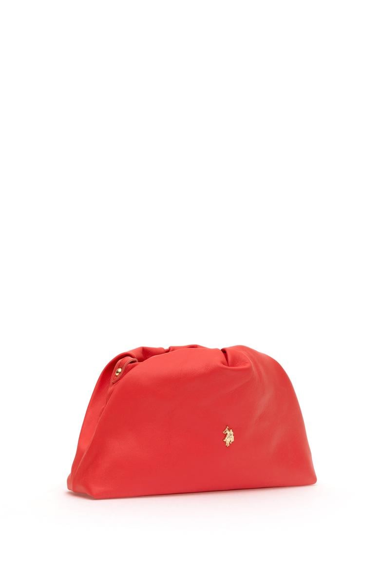 Kadın Nar Çiçeği Kuzu Derisi Kol Çantası - 50318231005