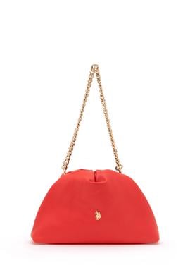 Kadın Nar Çiçeği Kuzu Derisi Kol Çantası - 50318231005