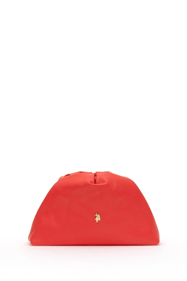 Kadın Nar Çiçeği Kuzu Derisi Kol Çantası - 50318231005