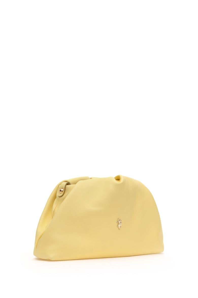 Kadın Sarı Kuzu Derisi Kol Çantası - 50318231004