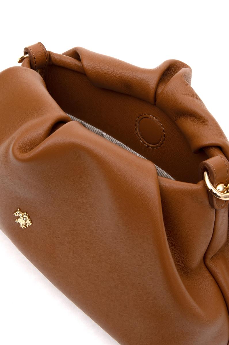 Kadın Taba Kuzu Derisi Kol Çantası